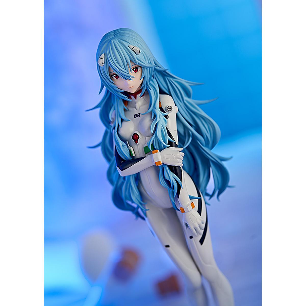 GoodSmile - Rei Ayanami versione capelli lunghi - Parata pop-up - Ricostruzione di Evangelion