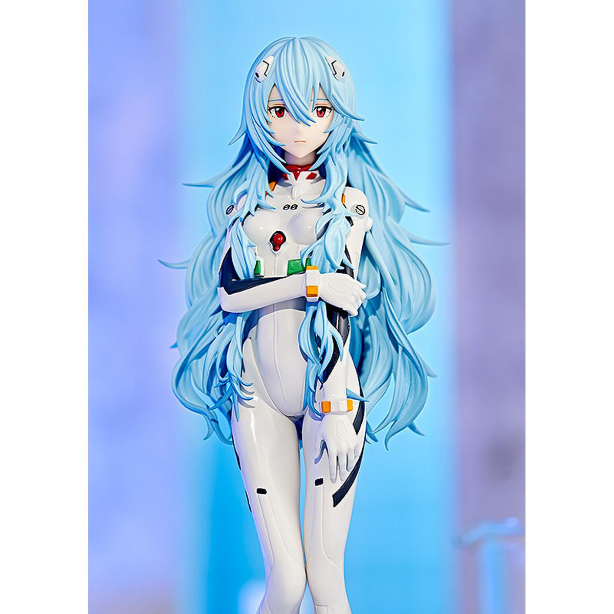 GoodSmile - Rei Ayanami versione capelli lunghi - Parata pop-up - Ricostruzione di Evangelion