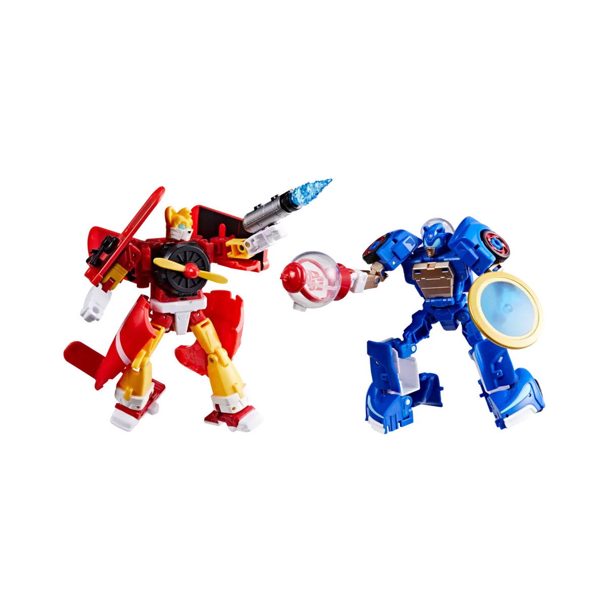 Hasbro - Transformers Collaborativi Sonic the Hedgehog x Transformers - Coda d'ala e Booster blu