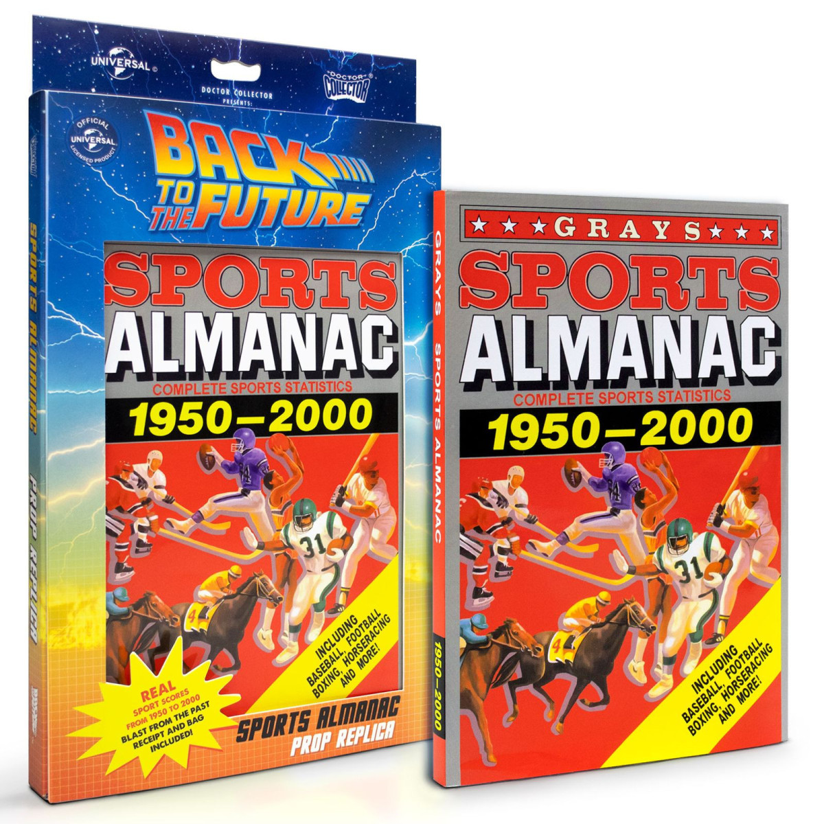 Doctor Collector - Replique ALMANACH RETOUR VERS LE FUTUR - Almanacco sportivo BTTF