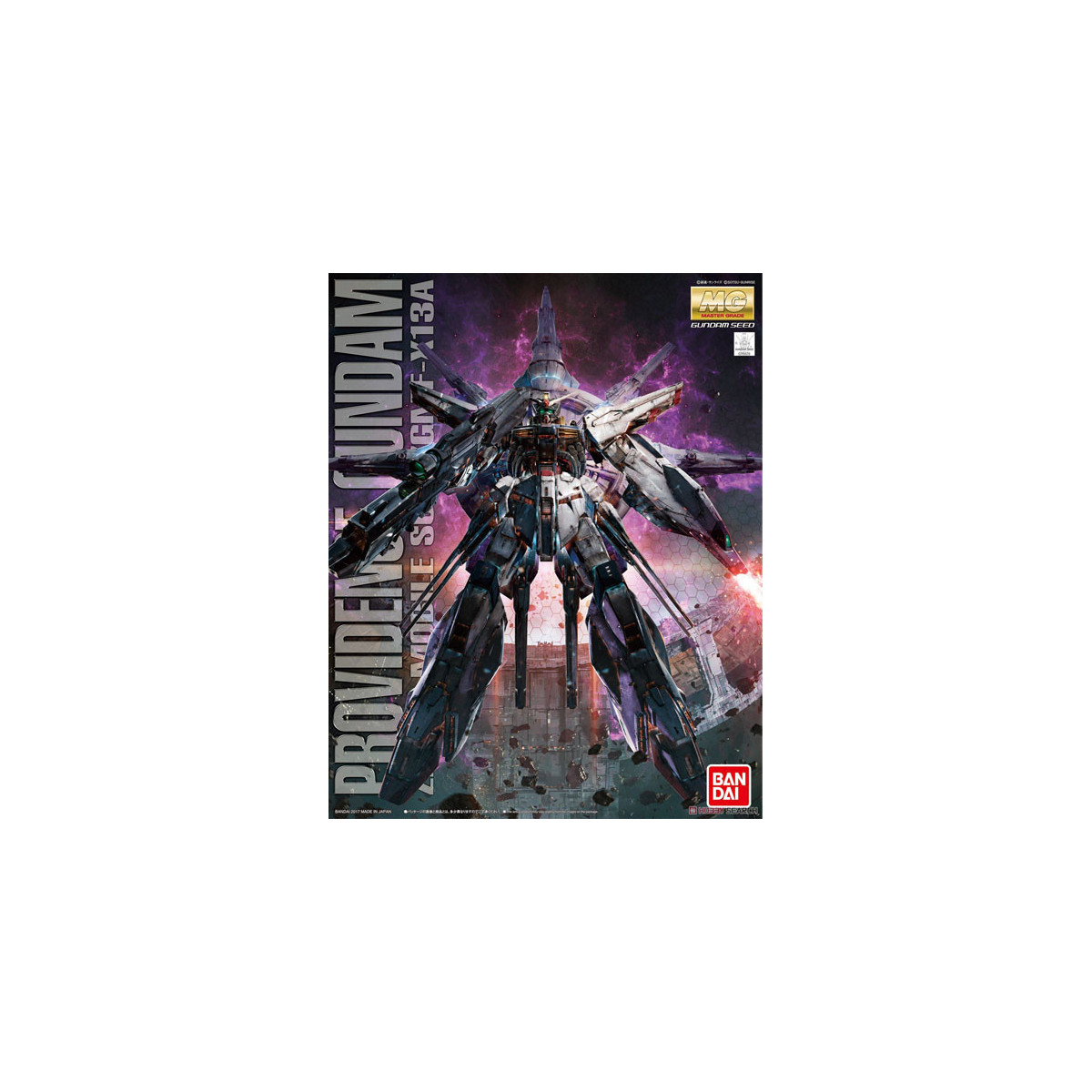 Bandai - Gunpla - Gundam 1/100 MG - ZGMF-X13A PROVIDENCE GUNDAM - Mobile Suit Gundam Seed