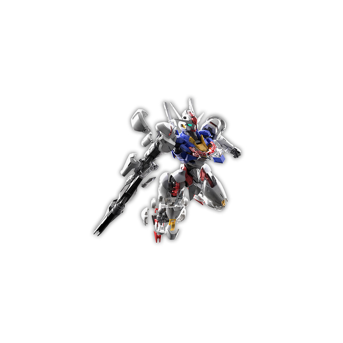 Bandai - Gunpla - Gundam 1/100 Meccanica completa - XVX-016 GUNDAM AERIAL - La strega del mercurio