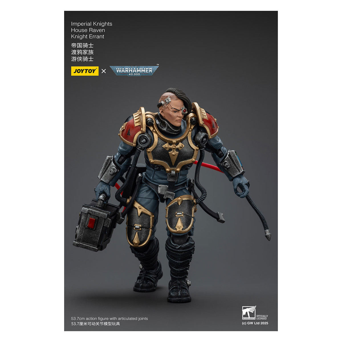 Joytoy - Cavalieri Imperiali - Casa Raven Knight Errant - Warhammer 40000