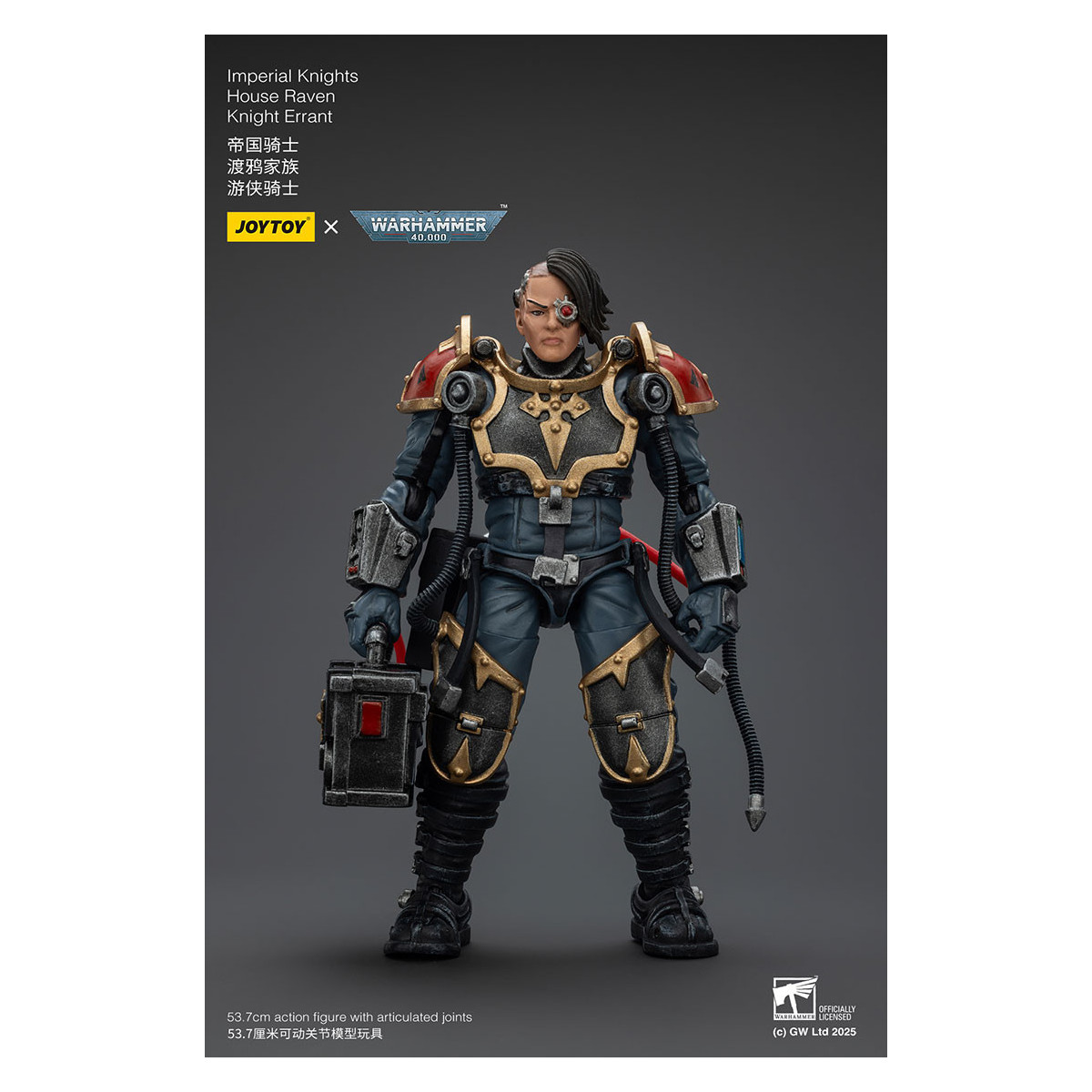 Joytoy - Cavalieri Imperiali - Casa Raven Knight Errant - Warhammer 40000