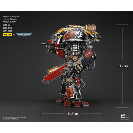 Joytoy - Cavalieri Imperiali - Casa Raven Knight Errant - Warhammer 40000