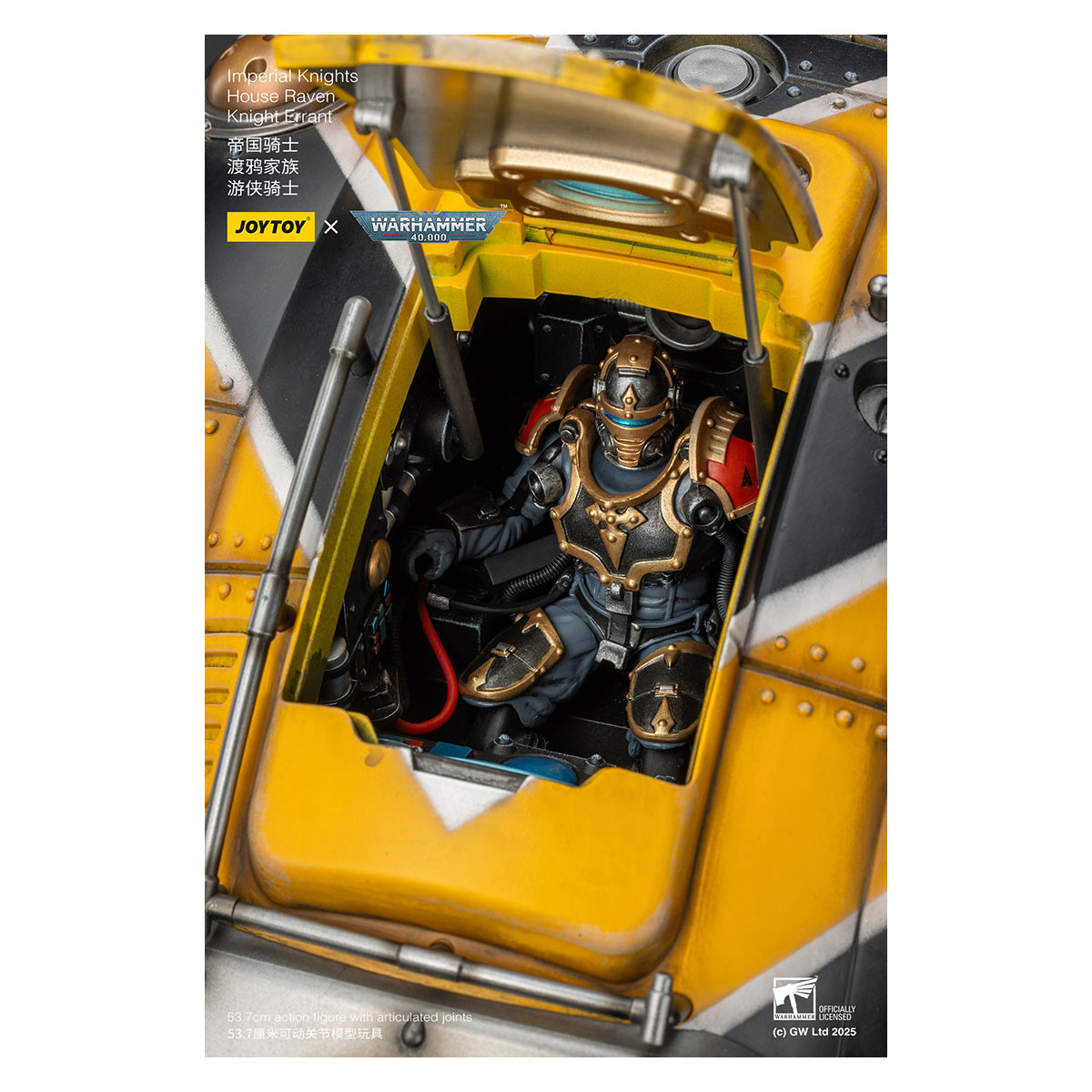 Joytoy - Cavalieri Imperiali - Casa Raven Knight Errant - Warhammer 40000