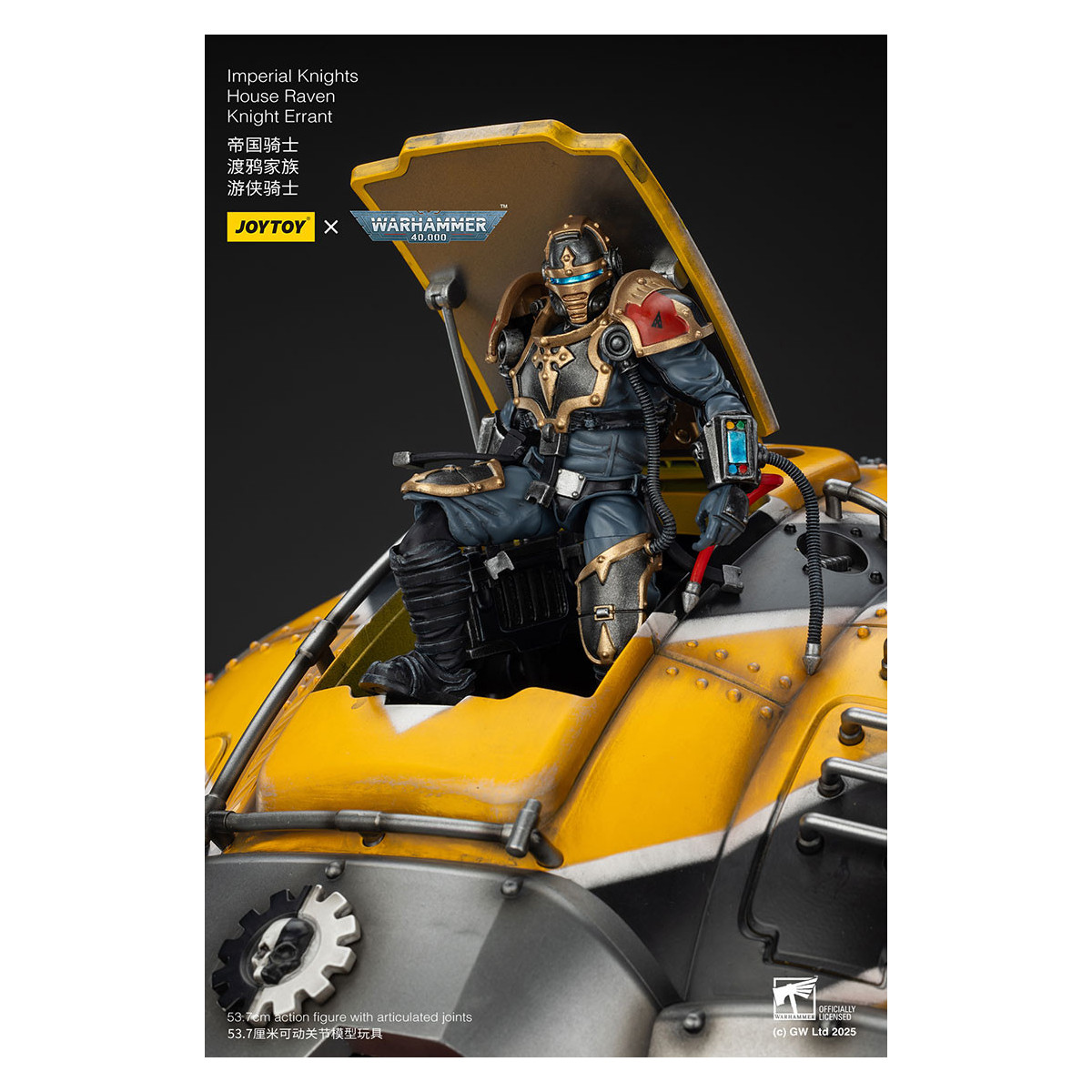 Joytoy - Cavalieri Imperiali - Casa Raven Knight Errant - Warhammer 40000