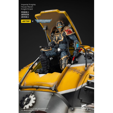 Joytoy - Cavalieri Imperiali - Casa Raven Knight Errant - Warhammer 40000
