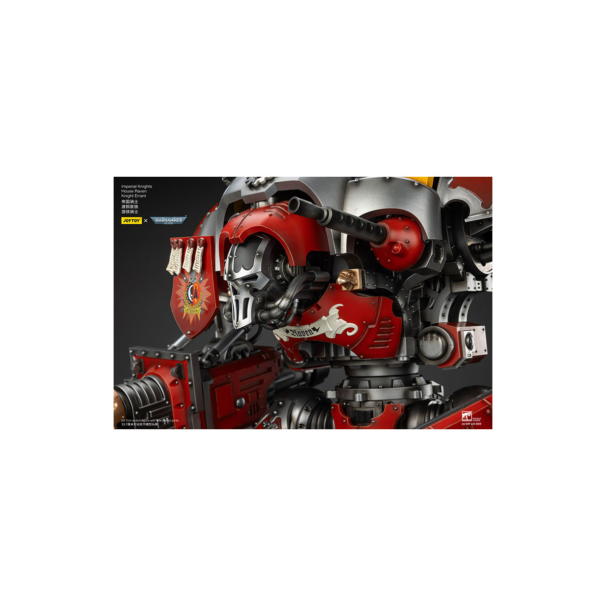 Joytoy - Cavalieri Imperiali - Casa Raven Knight Errant - Warhammer 40000