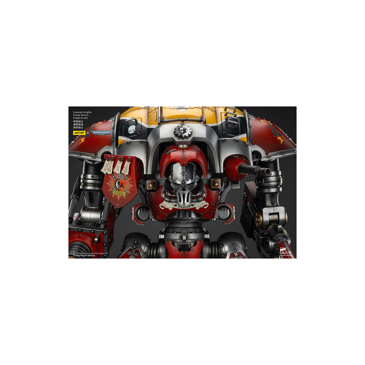 Joytoy - Cavalieri Imperiali - Casa Raven Knight Errant - Warhammer 40000