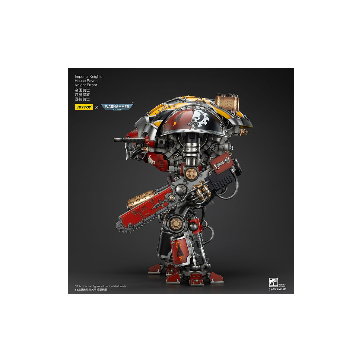 Joytoy - Cavalieri Imperiali - Casa Raven Knight Errant - Warhammer 40000