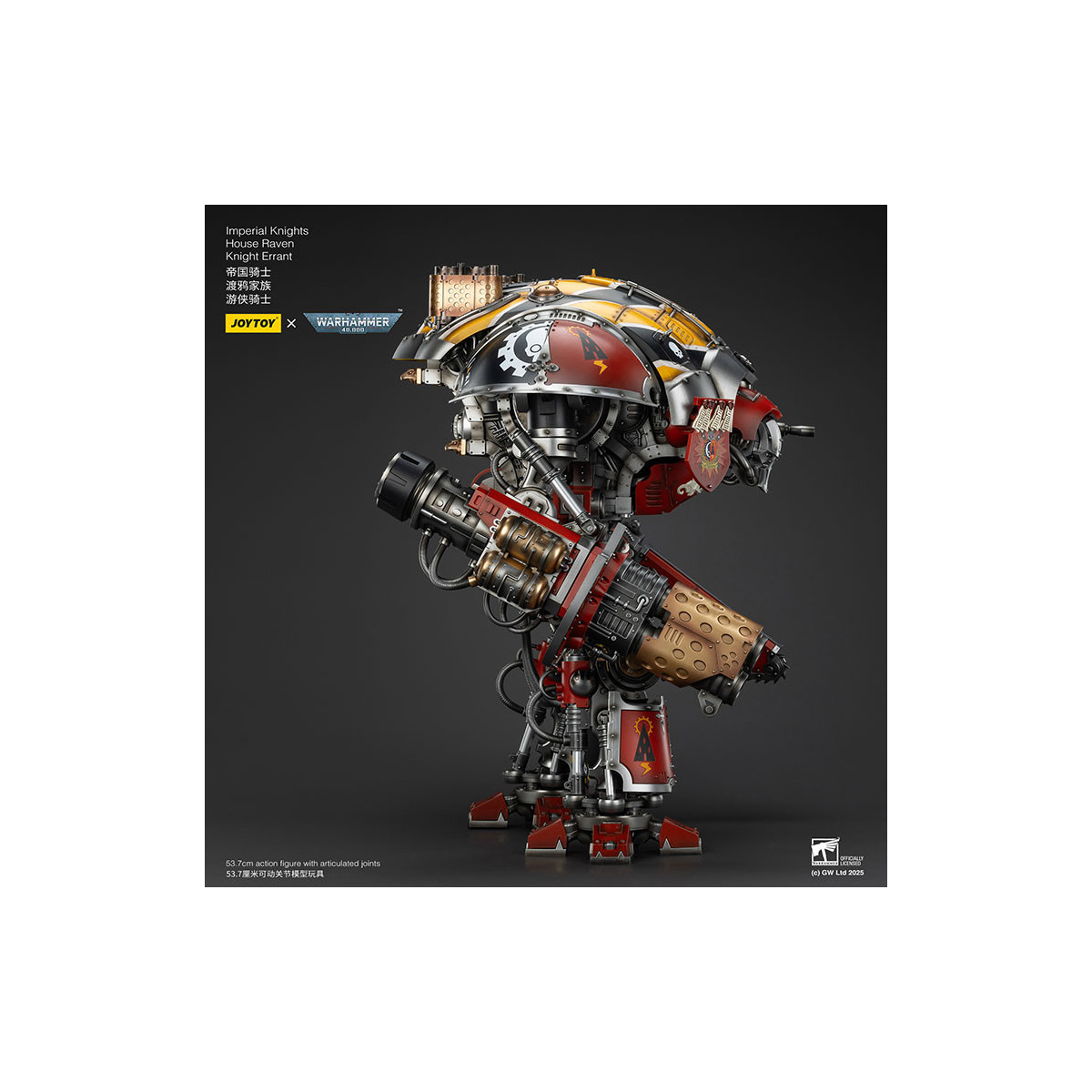 Joytoy - Cavalieri Imperiali - Casa Raven Knight Errant - Warhammer 40000