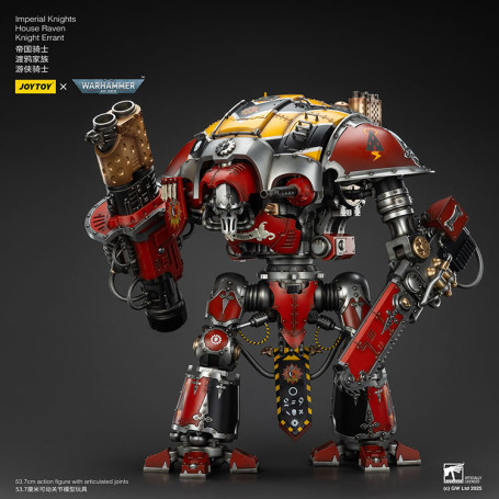 Joytoy - Cavalieri Imperiali - Casa Raven Knight Errant - Warhammer 40000