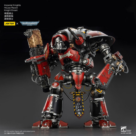 Joytoy - Cavalieri Imperiali - Casa Raven Knight Errant - Warhammer 40000