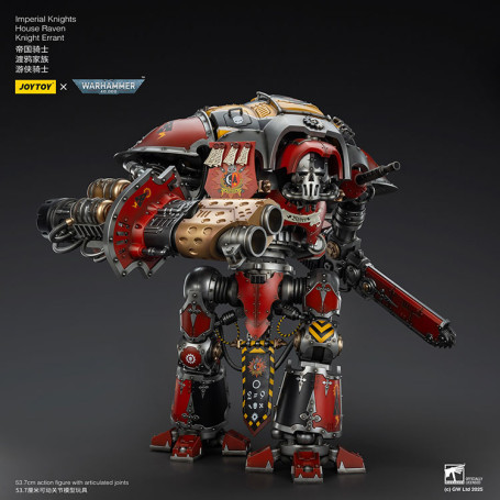 Joytoy - Cavalieri Imperiali - Casa Raven Knight Errant - Warhammer 40000