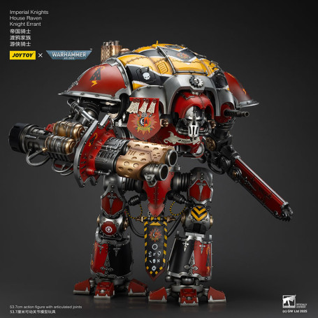 Joytoy - Cavalieri Imperiali - Casa Raven Knight Errant - Warhammer 40000