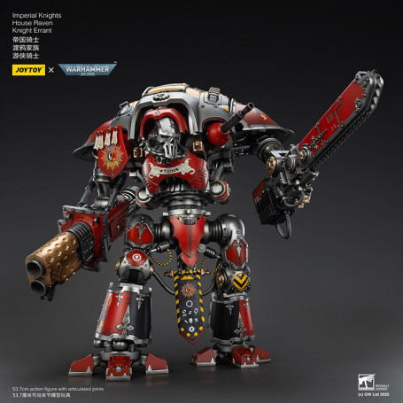 Joytoy - Cavalieri Imperiali - Casa Raven Knight Errant - Warhammer 40000