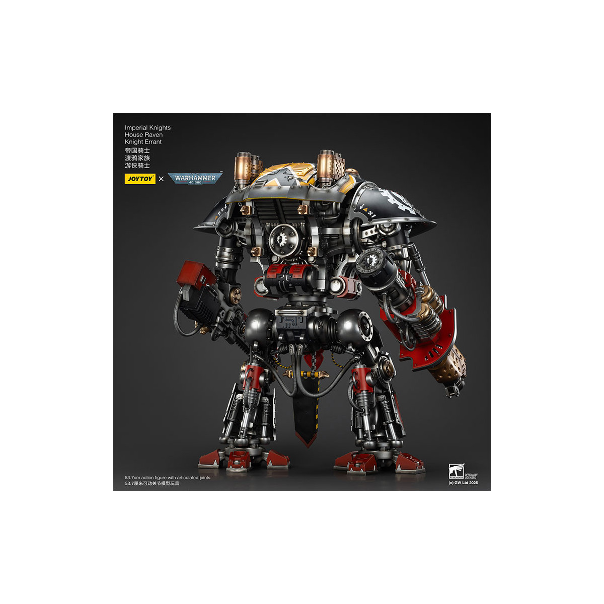 Joytoy - Cavalieri Imperiali - Casa Raven Knight Errant - Warhammer 40000