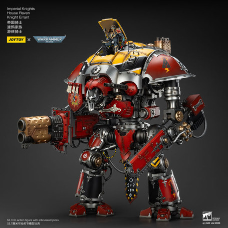 Joytoy - Cavalieri Imperiali - Casa Raven Knight Errant - Warhammer 40000