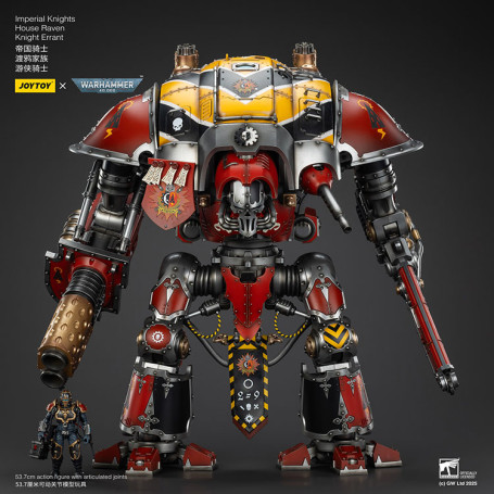 Joytoy - Cavalieri Imperiali - Casa Raven Knight Errant - Warhammer 40000