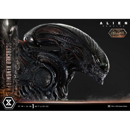 Prime 1 Studio - Xenomorfo bruciato versione Deluxe 1/3 - Alien: Museo Romulus Masterline XL