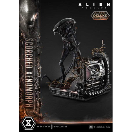 Prime 1 Studio - Xenomorfo bruciato versione Deluxe 1/3 - Alien: Museo Romulus Masterline XL