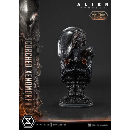 Prime 1 Studio - Xenomorfo bruciato versione Deluxe 1/3 - Alien: Museo Romulus Masterline XL
