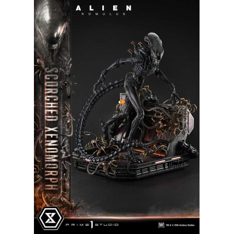 Prime 1 Studio - Xenomorfo bruciato versione Deluxe 1/3 - Alien: Museo Romulus Masterline XL