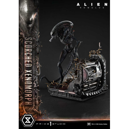 Prime 1 Studio - Xenomorfo bruciato versione Deluxe 1/3 - Alien: Museo Romulus Masterline XL