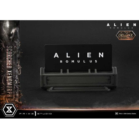 Prime 1 Studio - Xenomorfo bruciato versione Deluxe 1/3 - Alien: Museo Romulus Masterline XL