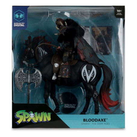 McFarlane - Spawn - Ascia di sangue con cavallo (Spawn: The Dark Ages)
