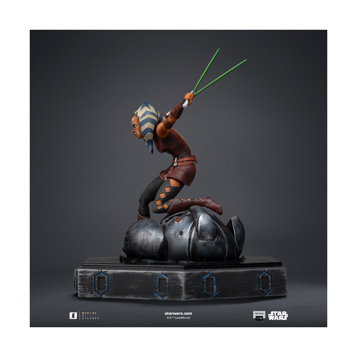 Iron Studios Star Wars - Ahsoka - Scala artistica 1/10 - Le guerre dei cloni