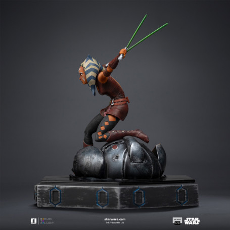 Iron Studios Star Wars - Ahsoka - Scala artistica 1/10 - Le guerre dei cloni