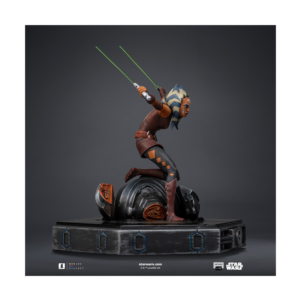 Iron Studios Star Wars - Ahsoka - Scala artistica 1/10 - Le guerre dei cloni