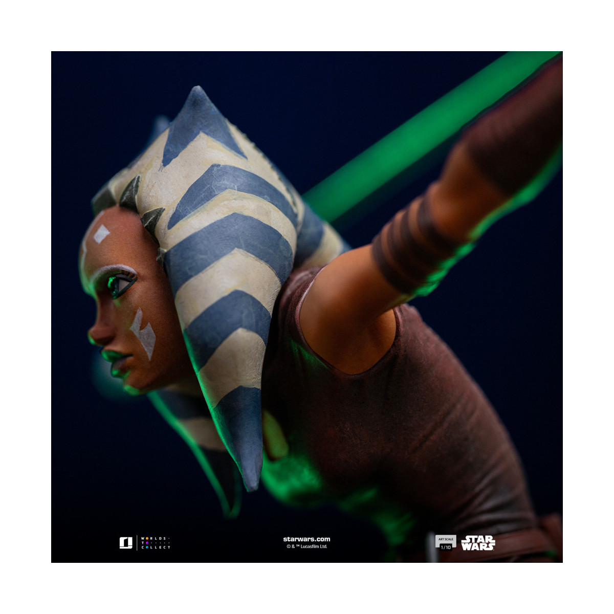 Iron Studios Star Wars - Ahsoka - Scala artistica 1/10 - Le guerre dei cloni