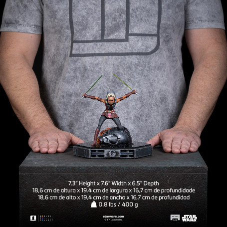 Iron Studios Star Wars - Ahsoka - Scala artistica 1/10 - Le guerre dei cloni
