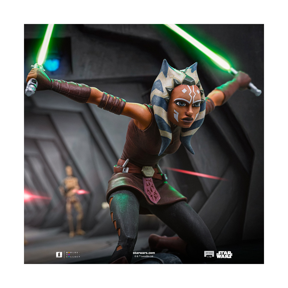 Iron Studios Star Wars - Ahsoka - Scala artistica 1/10 - Le guerre dei cloni