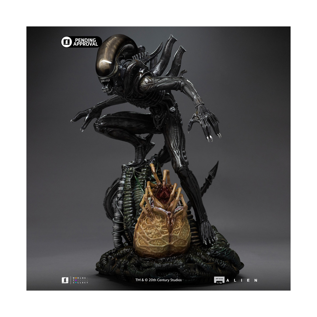 Iron Studios Star Wars - Alien Big Chap (2 teste) - Scala artistica 1/10 - Alien