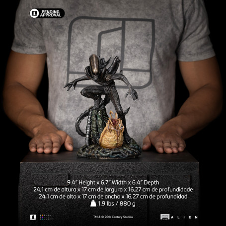 Iron Studios Star Wars - Alien Big Chap (2 teste) - Scala artistica 1/10 - Alien
