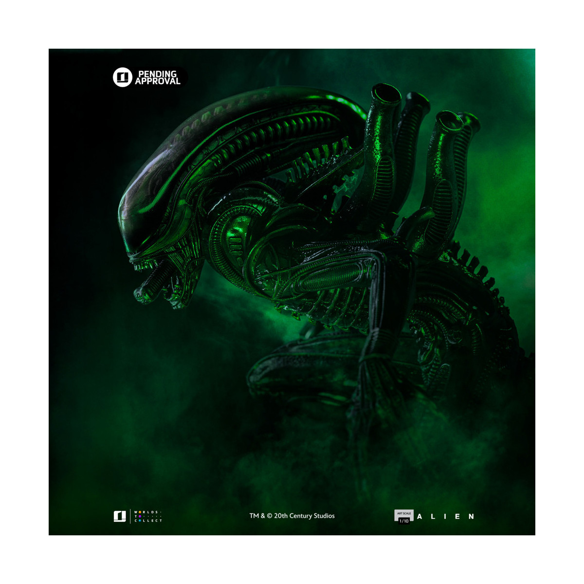 Iron Studios Star Wars - Alien Big Chap (2 teste) - Scala artistica 1/10 - Alien