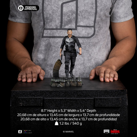 Iron Studios Marvel - Daredevil Born Again - Punitore in scala 1/10