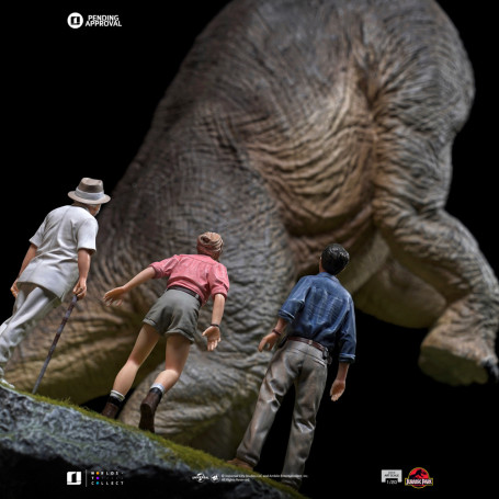 Iron Studios - Jurassic Park - Benvenuti a Jurassic Park Demi Art Scala 1/20 Edizione Speciale