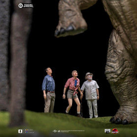 Iron Studios - Jurassic Park - Benvenuti a Jurassic Park Demi Art Scala 1/20 Edizione Speciale