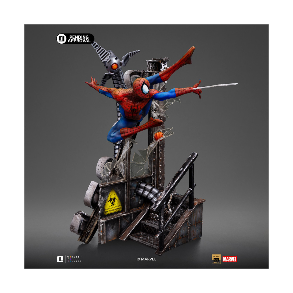 Iron Studios Marvel Comics - Spider-Man (Edizione Speciale) Deluxe Art Scala 1/10