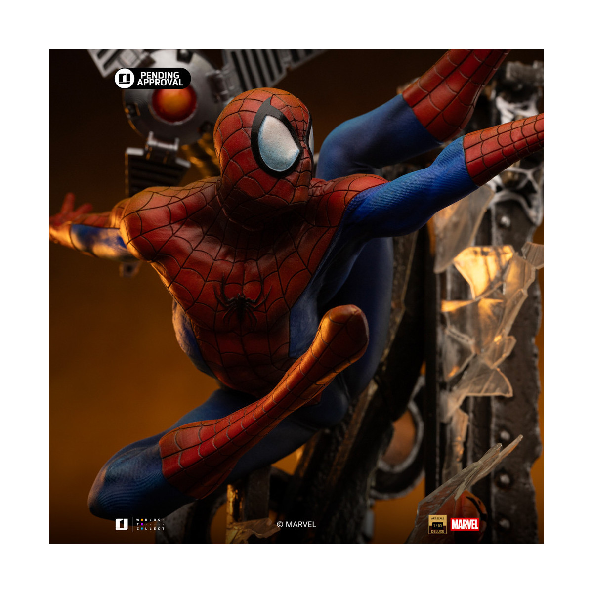 Iron Studios Marvel Comics - Spider-Man (Edizione Speciale) Deluxe Art Scala 1/10