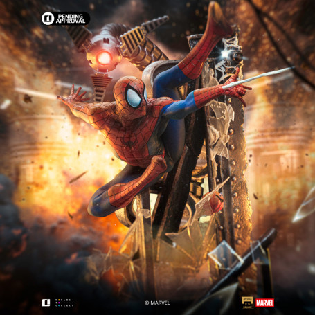 Iron Studios Marvel Comics - Spider-Man (Edizione Speciale) Deluxe Art Scala 1/10