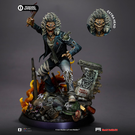 Iron Studios Iron Maiden - Eddie 50th year Anniversary 1/10 Art Scale