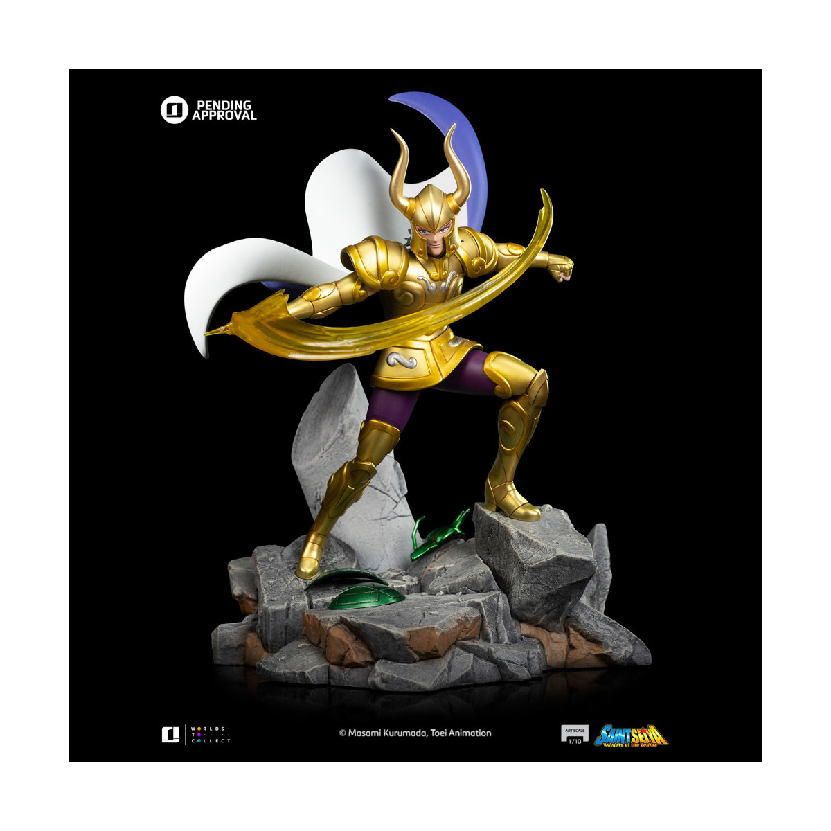 Iron Studios - Saint Seiya - Capricorn Shura Art Scale 1/10 - Cavalieri dello Zodiaco