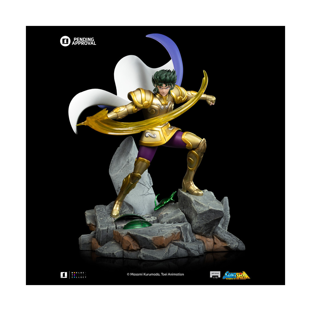 Iron Studios - Saint Seiya - Capricorn Shura Art Scale 1/10 - Cavalieri dello Zodiaco