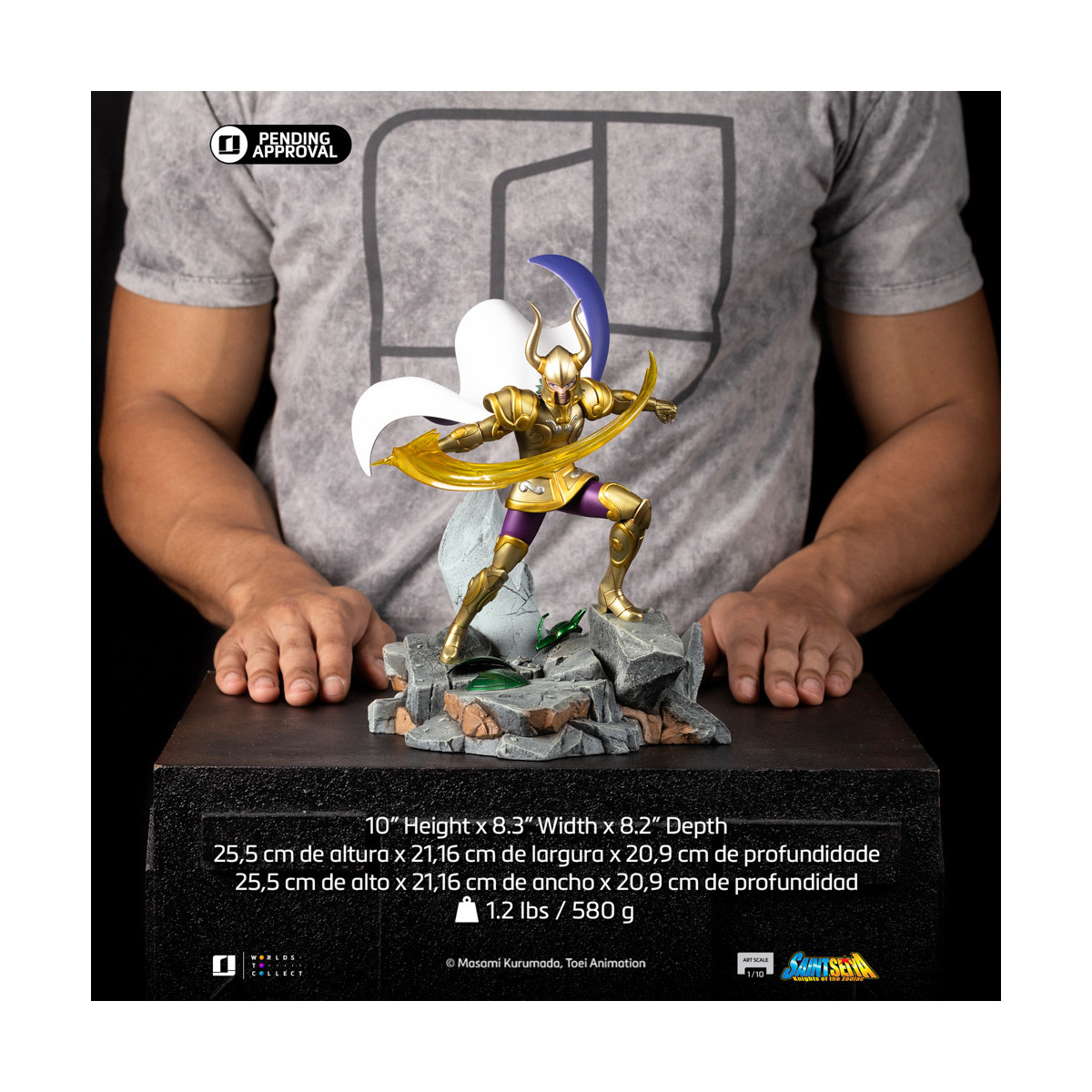 Iron Studios - Saint Seiya - Capricorn Shura Art Scale 1/10 - Cavalieri dello Zodiaco